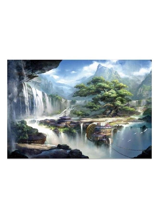 1000-Piece Attractive Landscape Puzzle Set