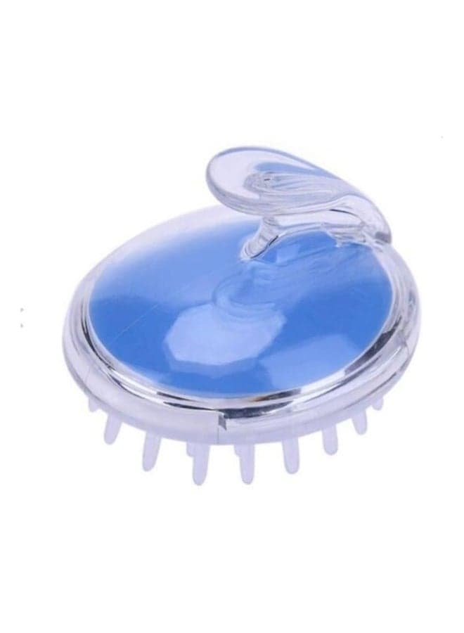 Hair And Scalp Massage Brush Blue/Clear