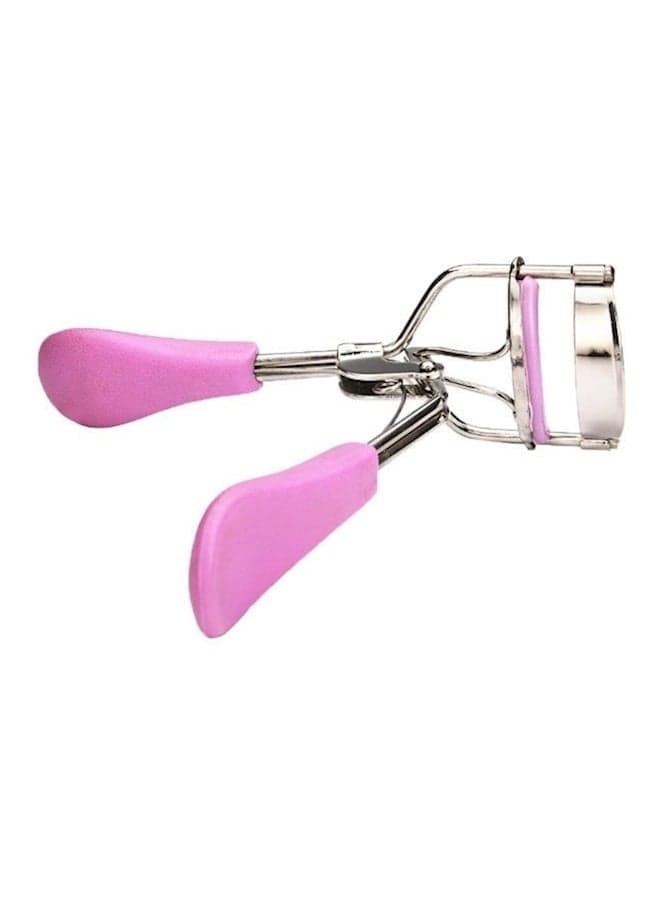 Eye Curling Clip Makeup Cosmetic Tools Pink/Silver