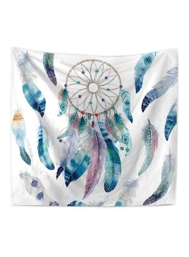 Wall Hanging Tapestries Beach Towel White/Blue/Green