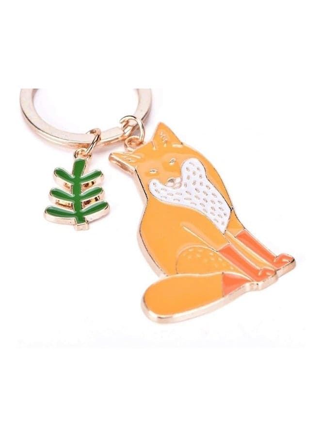 Fox Shape Key Chain