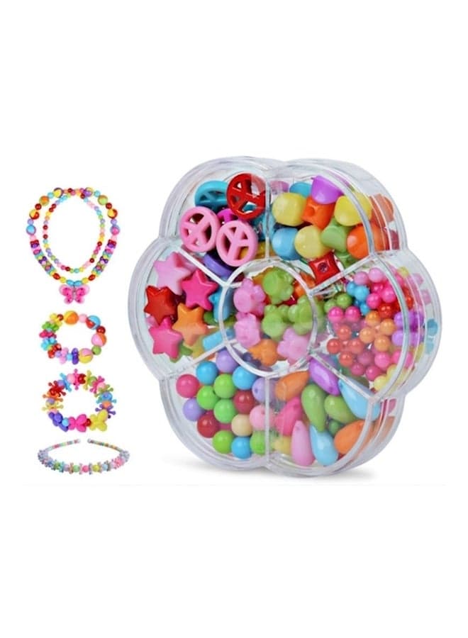 Set Of 7 Plastic Beads