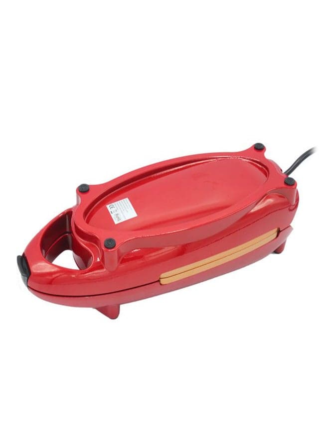 Electric Non-Stick Quick Cooking Pan H214-79 Red