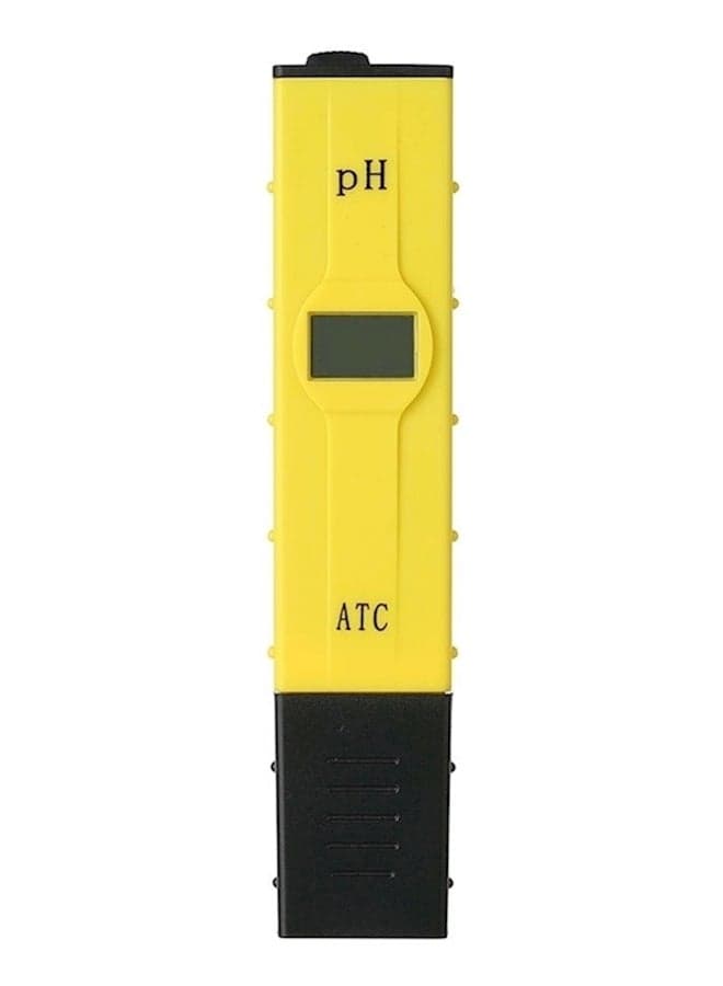 Digital LCD PH Tester Meter Yellow/Black 60grams