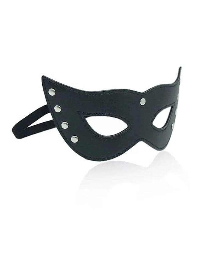 Masquerade Leather Eye Mask Free Size