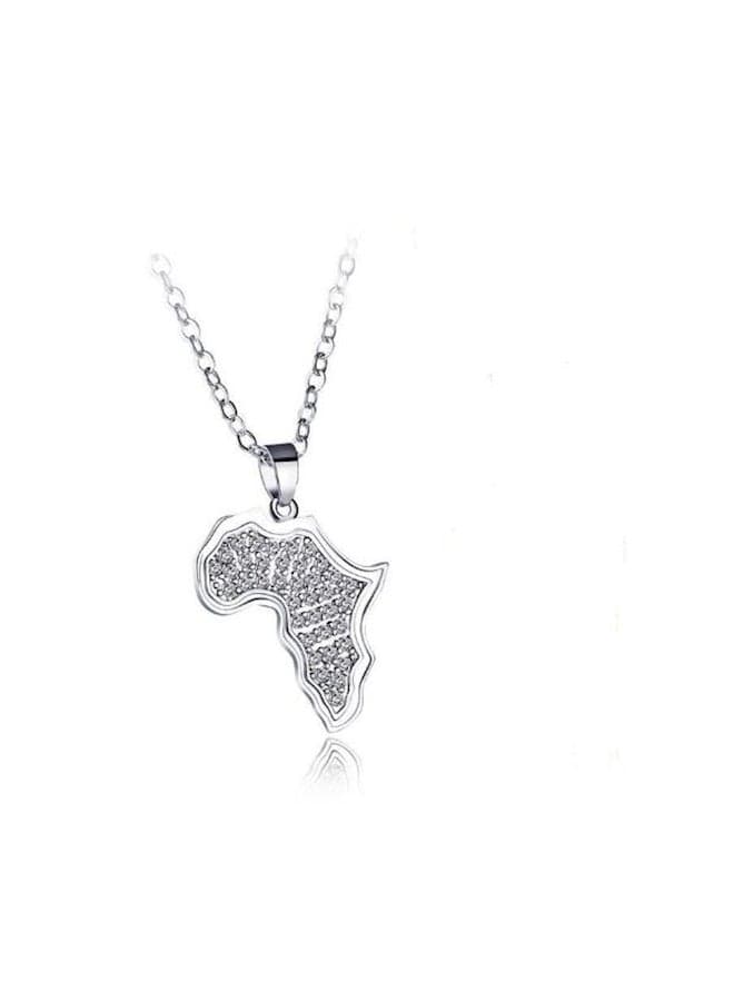 18K Simple Micro-Inlaid Chain Necklace