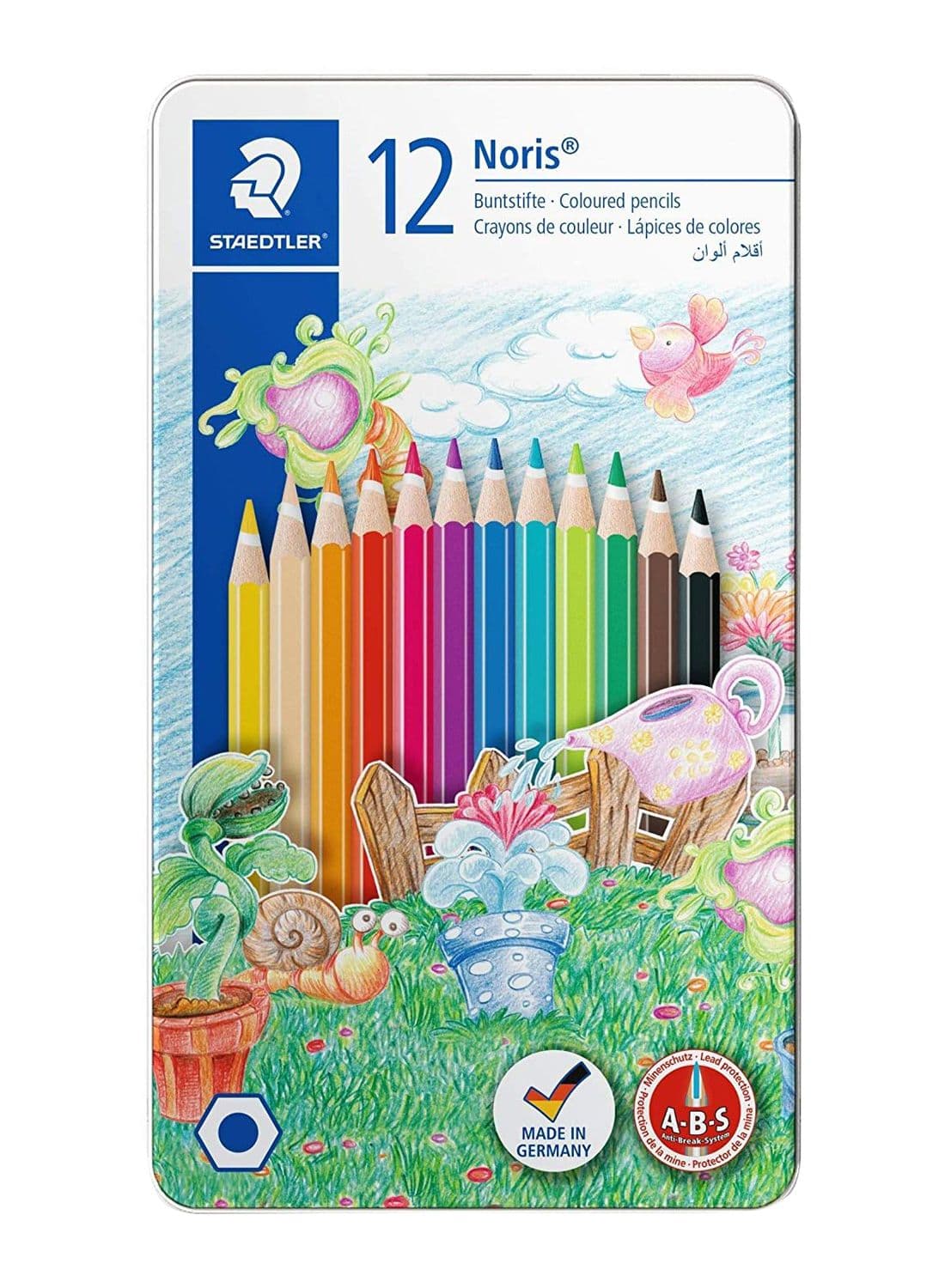 12-Piece Noris Colour Pencil Multicolour