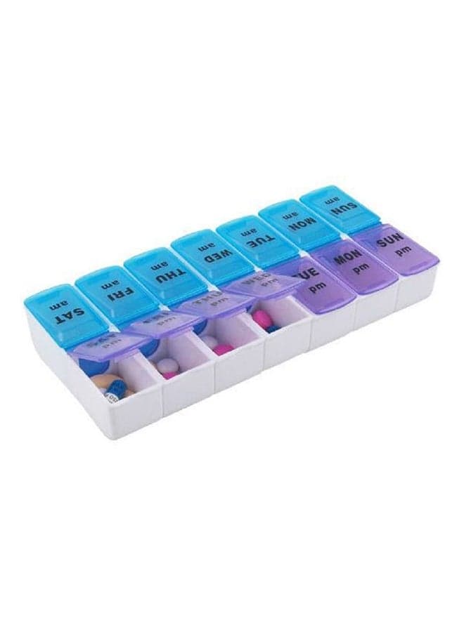 Weekly Pill Organizer Medicine Box