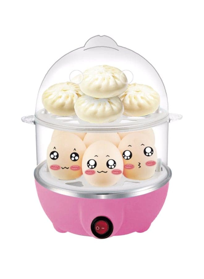 Multifunctional Automatic Double Layer Egg Boiler PO12362 Multicolour