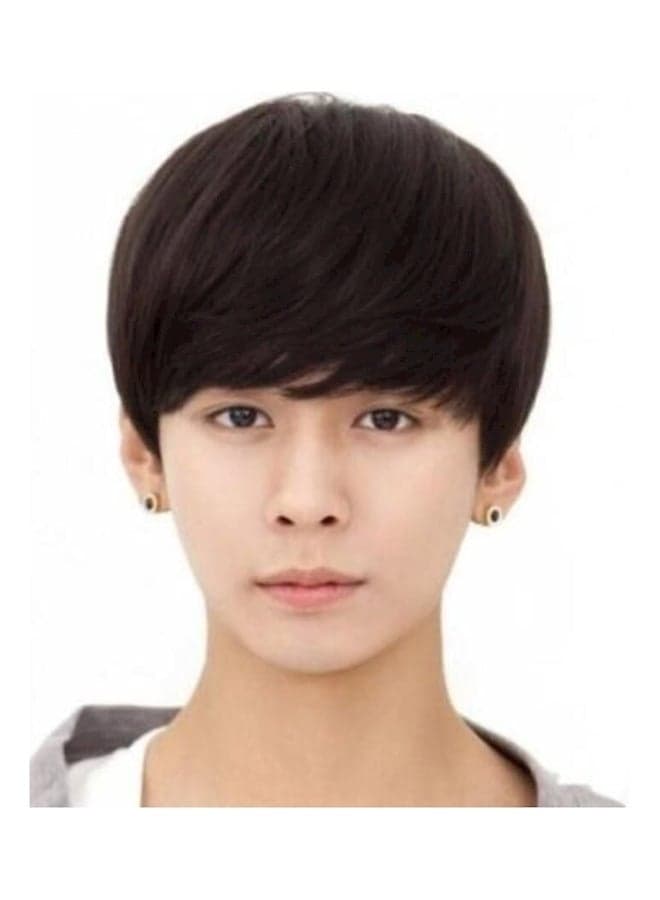 Short Synthetic Wig Black