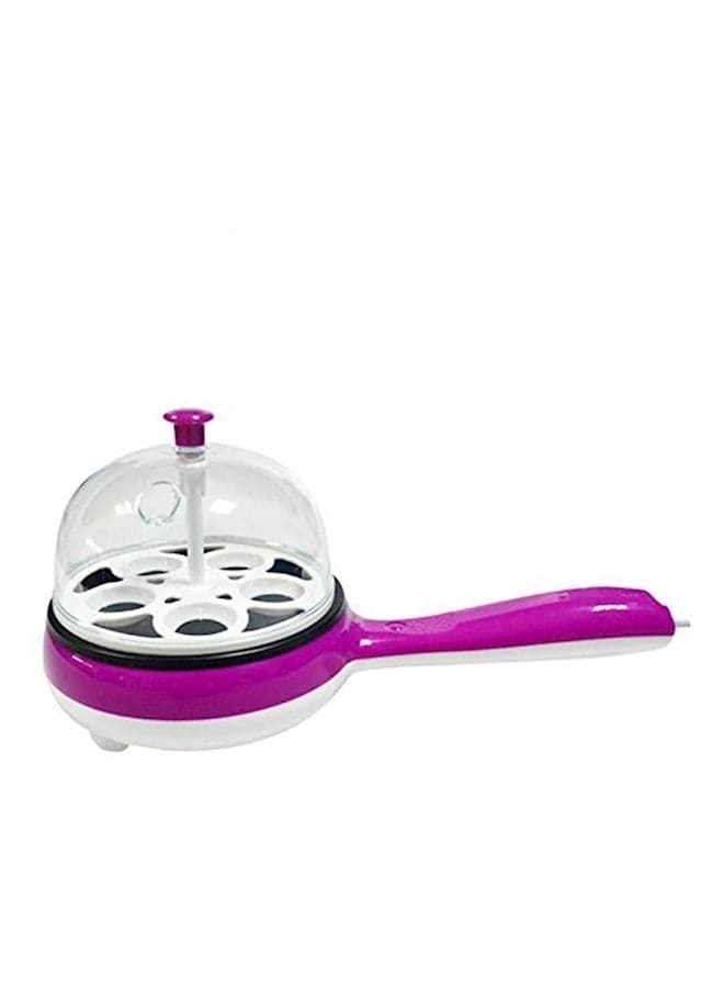 Egg Boiler With Frying Pan sdg4545 Pink/White