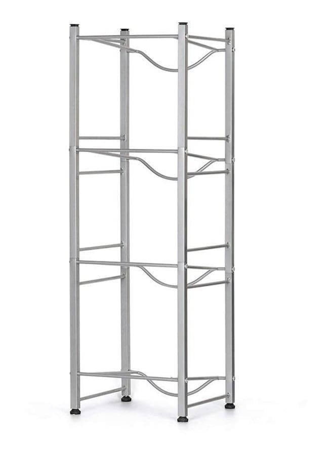 4 Gallon Water Bottle Shelf Silver 106.5x33.5x8cm