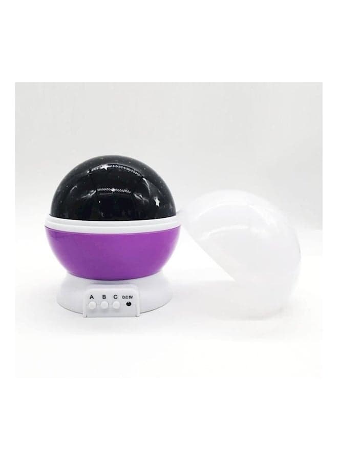 Star Projector Novelty Night Light Led Table Lamp Purple