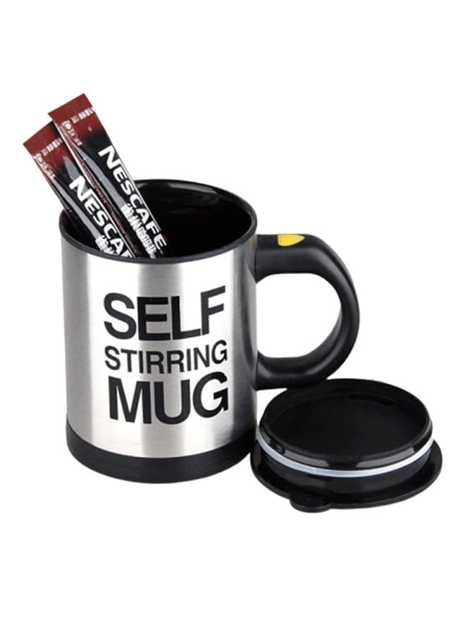 Stainless Steel Coffee Tea Drinking Cup 400 ml Silver