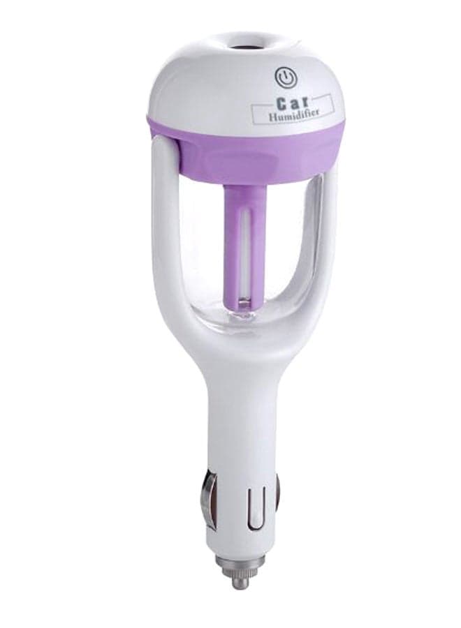 Mist Maker Car Air Humidifier White/Purple