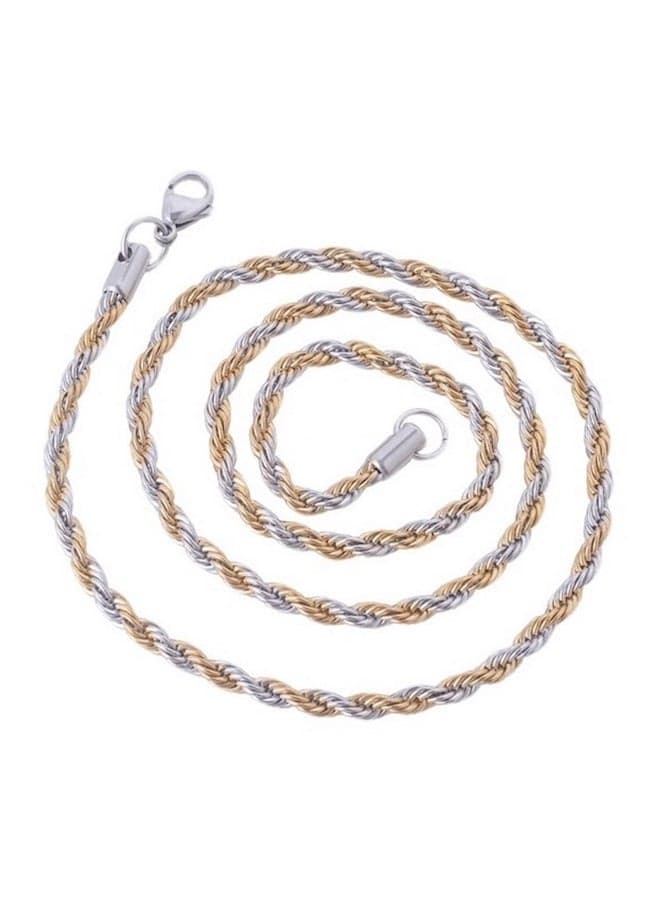 Silver Plated Chain Necklace