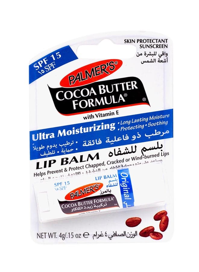 Cocoa Butter Formula Ultra Mosturizing Lip Balm SPF 15 4grams