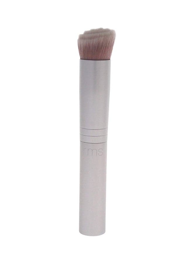 Skin2skin Face Makeup Foundation Brush Silver