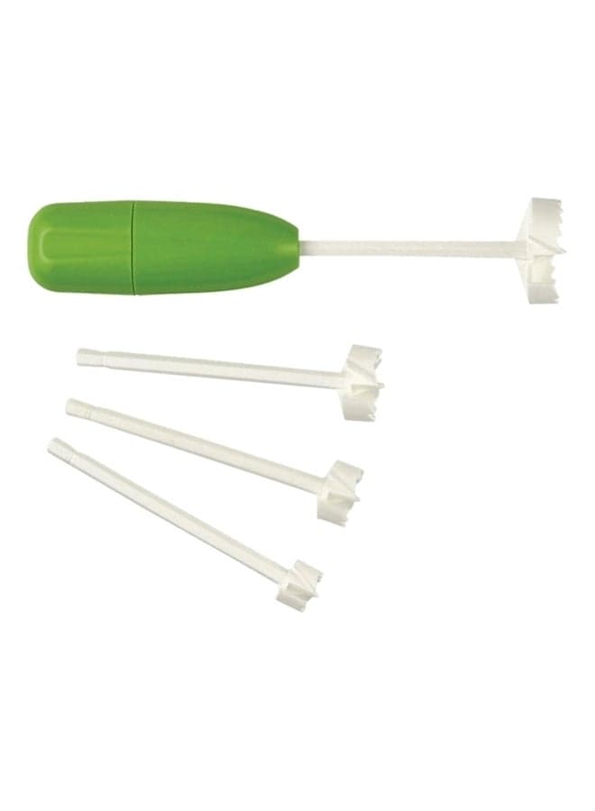 Plastic Vegetable Drilling Machine Green/White