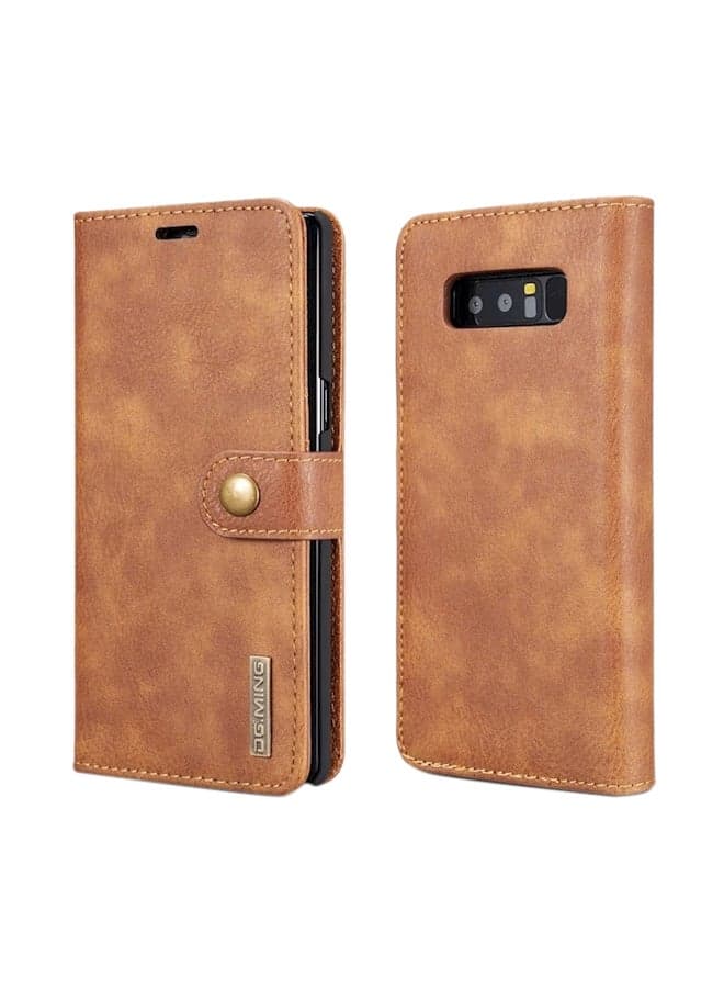 Protective Case Cover For Samsung Galaxy Note 8 Brown