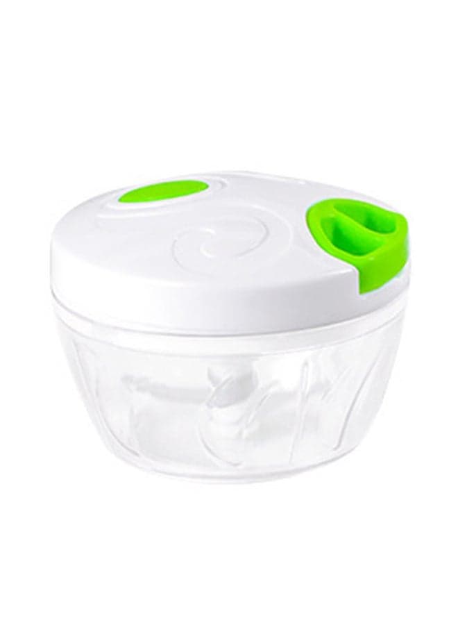 Meat Slicer White/Green 13x13x10xcm