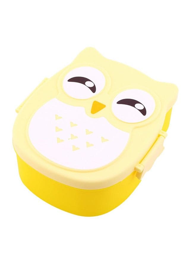 Owl Lunch Box Yellow