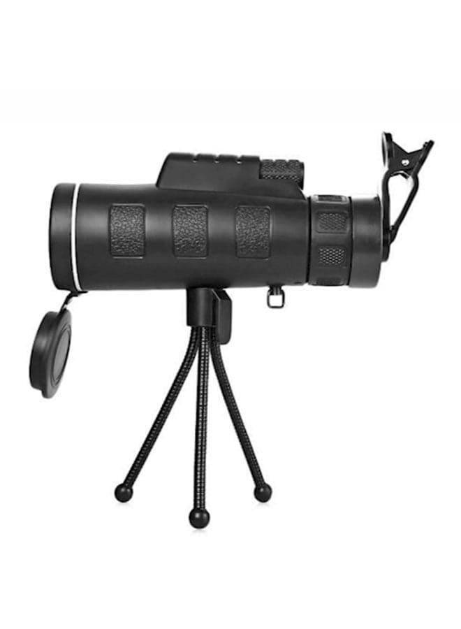 Monocular Telescope Hd Prism Scope Black