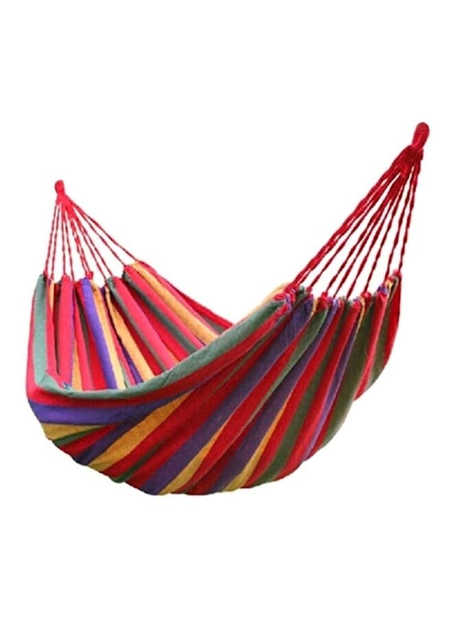 2 Person Camping Hammock With Backpack Multicolour 110x60inch