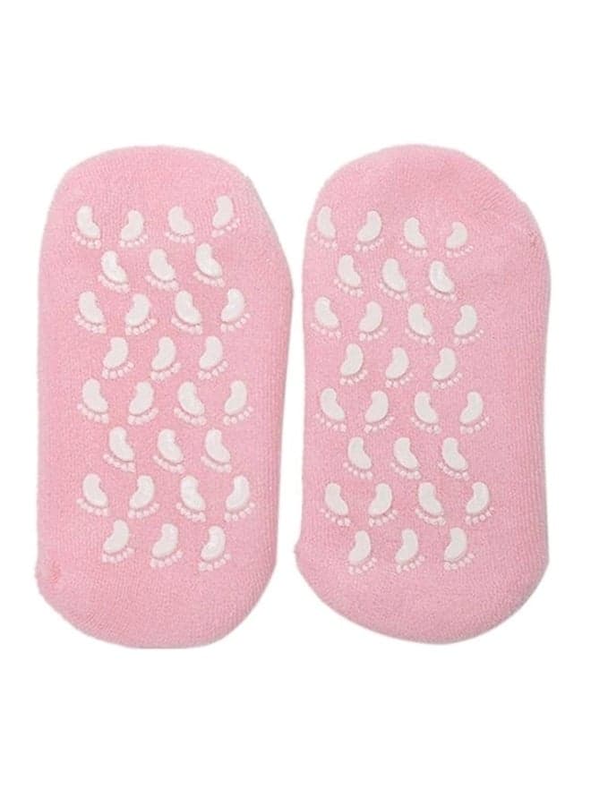 1 Pair Moisturizing Treatment Gel Spa Socks