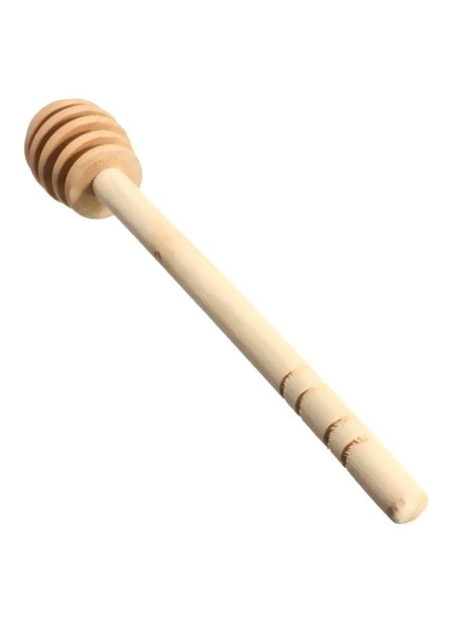 Wooden Honey Spoon Beige 15cm
