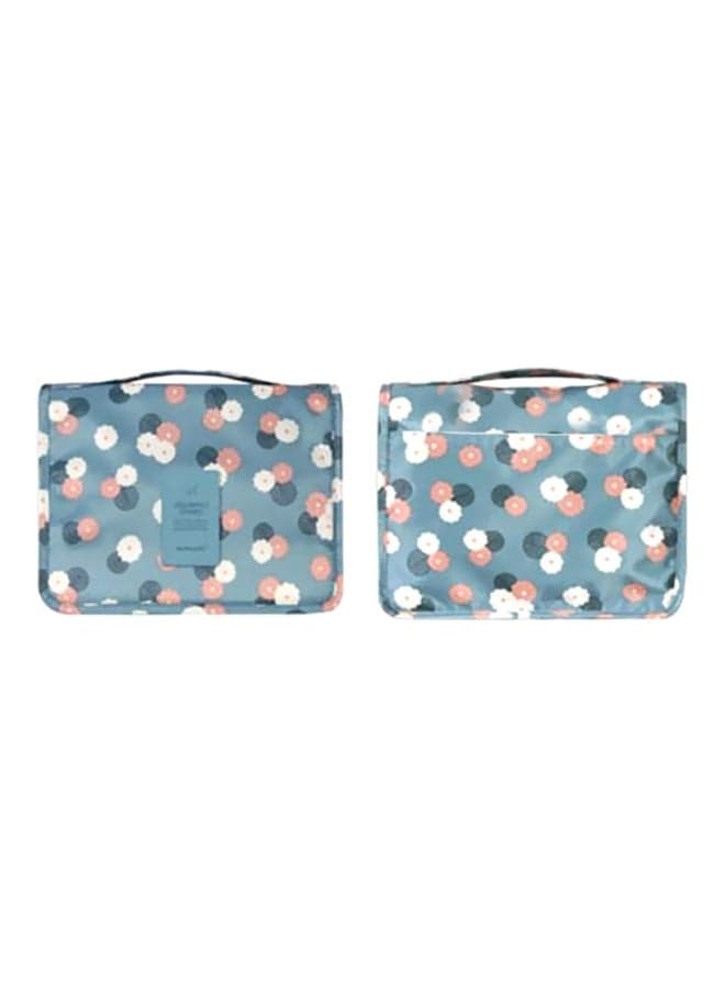 Portable Organizer Storage Bag Blue 24x18x9cm