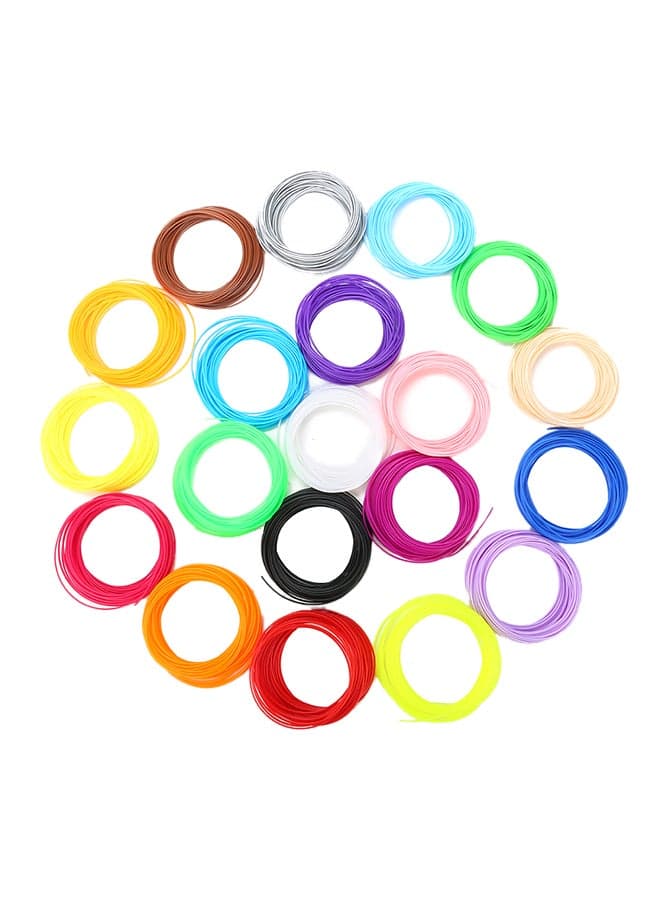 3D Pen Filament Refills Multicolour