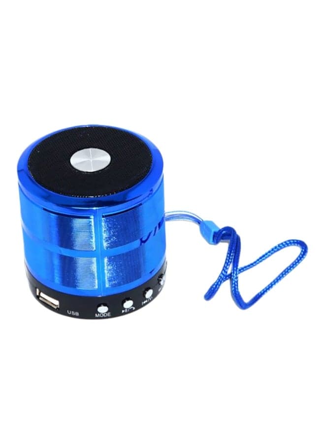 WS887 Portable Bluetooth Speaker Blue