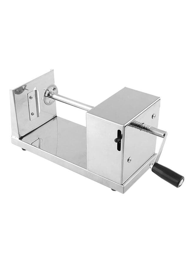 Steel Manual Vegetable Cutter White