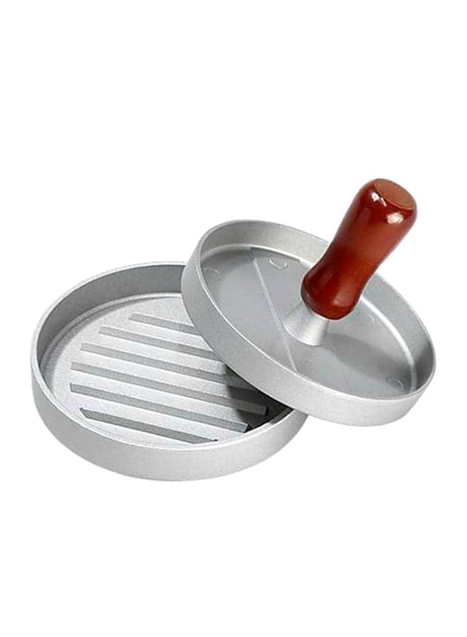 Hamburger Press Patty Mould Silver