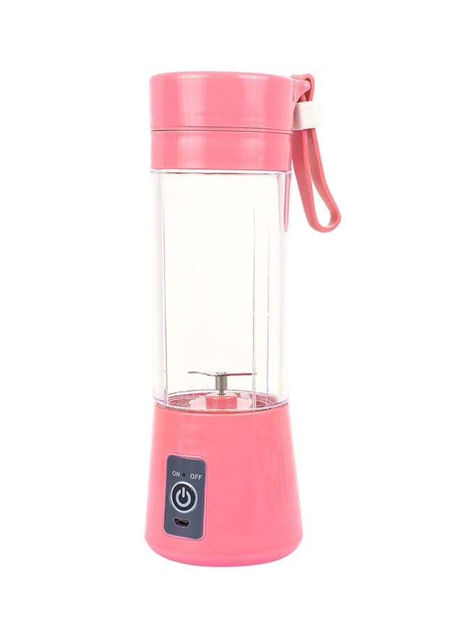 Electric USB Mini Juicer Bottle 187681_2 Pink/Clear