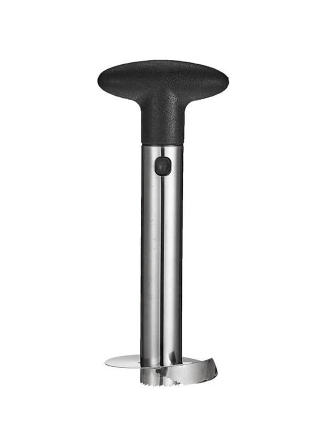 Steel Pineapple Easy De-Corer Slicer Silver