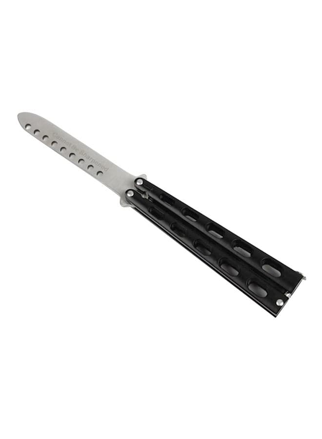 Butterfly Knife Black/Silver