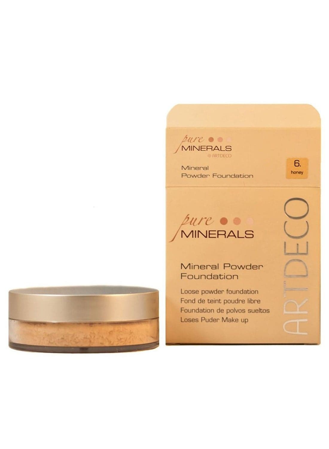 Mineral Powder Foundation 6 Honey