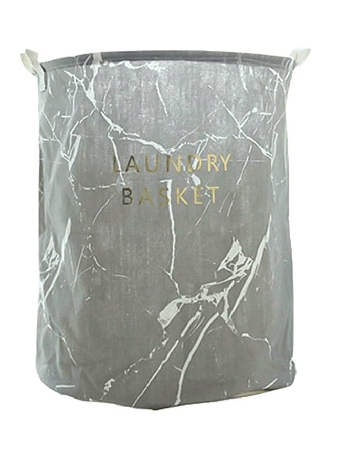 Laundry Storage Basket Grey 40x30x43centimeter