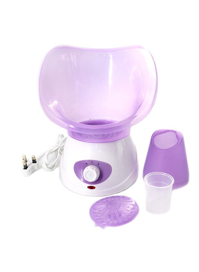 Sauna Facial Steamer Purple/White
