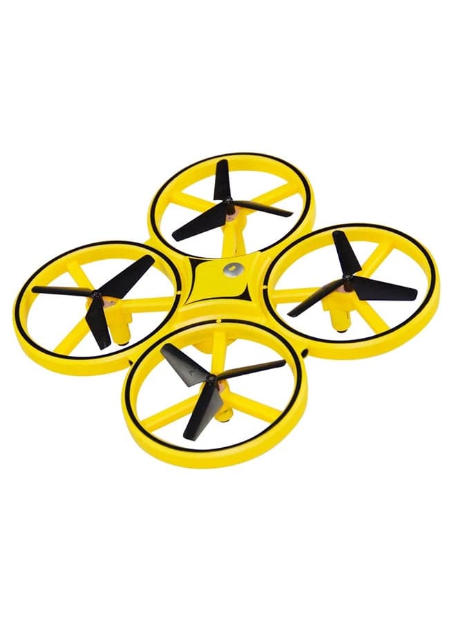 Mini Infrared Induction Hand Control RC Training Drone 18cm