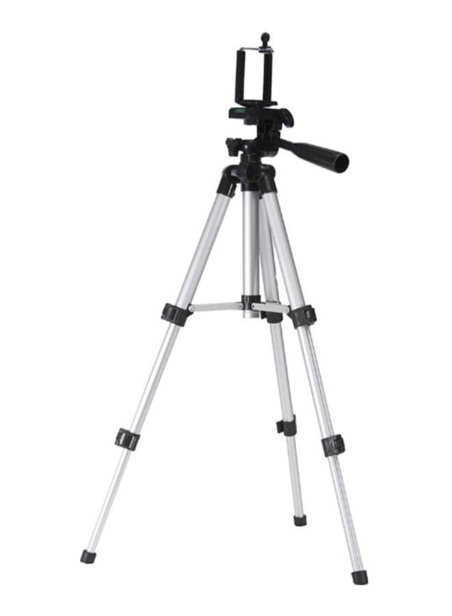 Professional Adjustable Tripod Stand Silver/Black