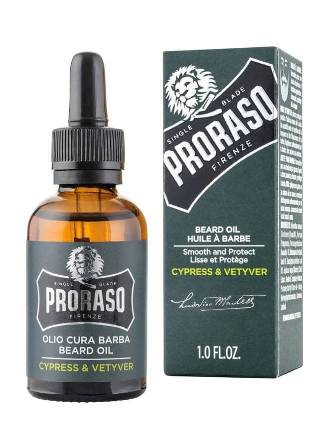 Cypress And Vetyver Beard Oil 30ml