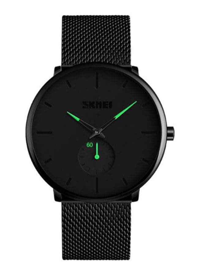 Men's Alloy Analog Watch 9185 - 40 mm - Black
