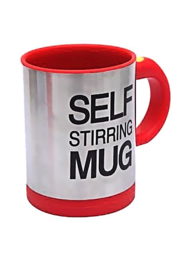 Automatic Self Stirring Coffee Mug Red/Silver/Black