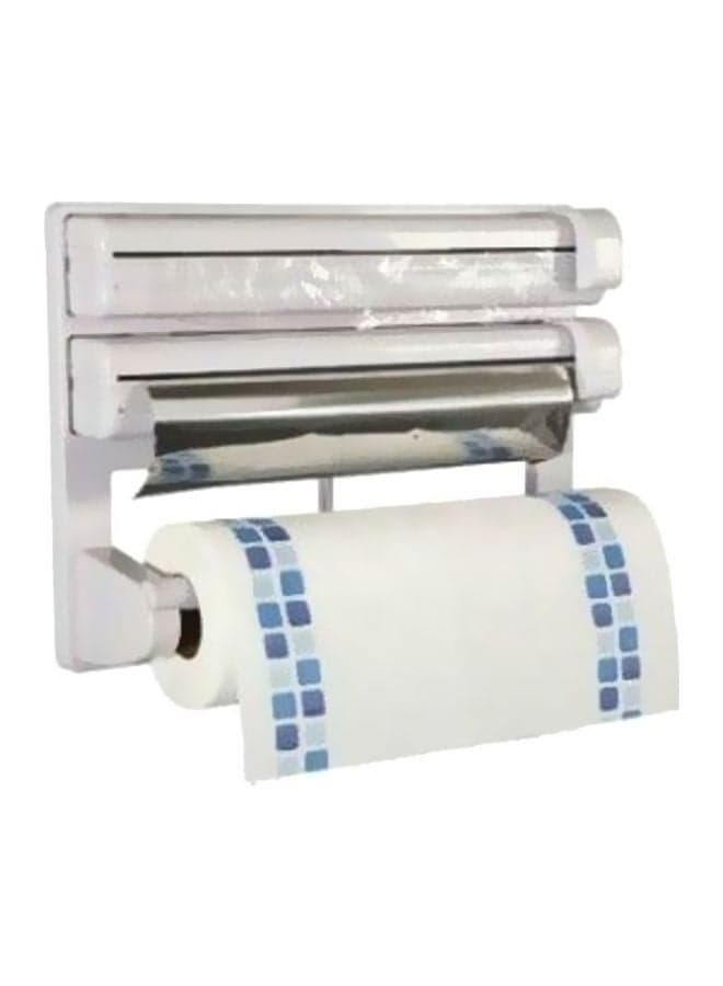 Napkin And Tissue Holder White