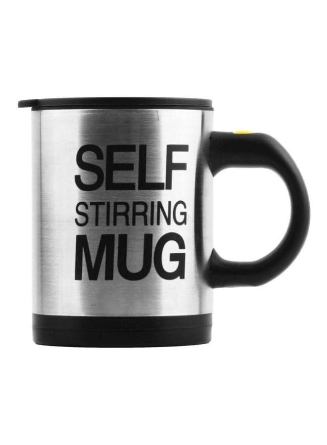 Self Stirring Mug Black/Silver