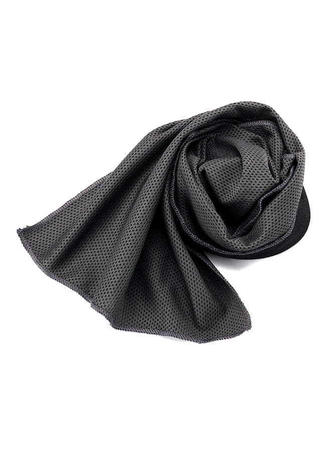 Sports Absorbent Towel Dark Gray 21×2×13centimeter