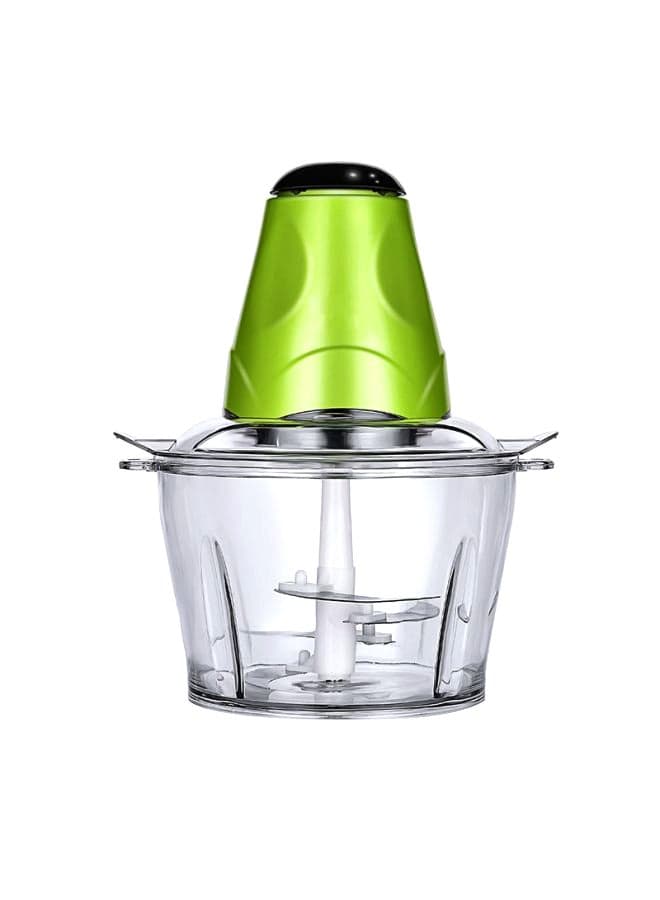 Automatic Electric Meat Grinder 1.5 L MH-59 Green/Clear